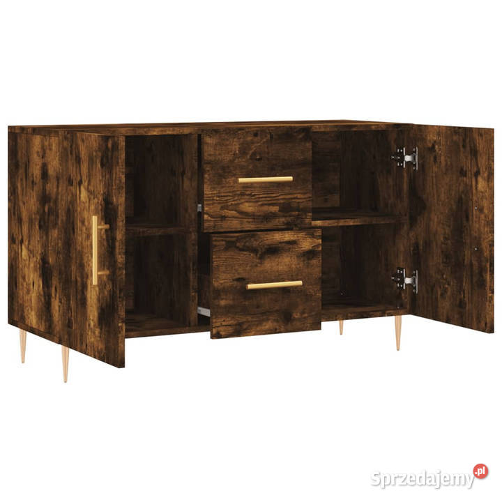Komoda przydymiony dąb 100x36x60 materiał Warszawa