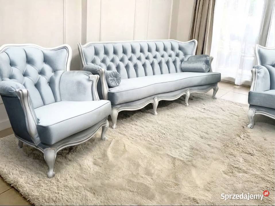Komplet Ludwikowski zestaw sofa fotele Ludwik Meble sprzedam