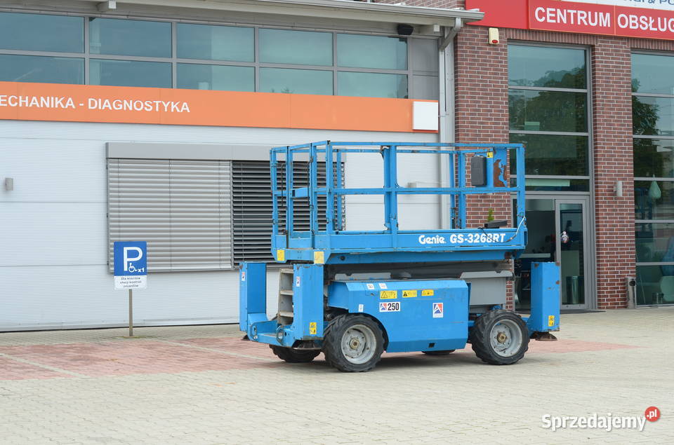 Podnośnik nożycowy GENIE GS 3268 RT 250 Jasło
