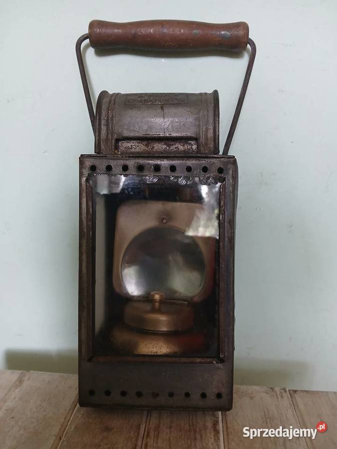 Stara lampa kolejowa Kraków