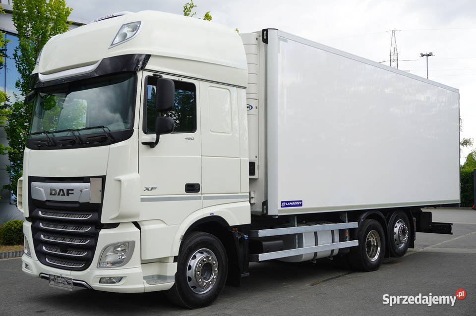 DAF XF 480 Euro 6 2021 Chłodnia Lamberet Carrier pierwszy właściciel Kraków sprzedam