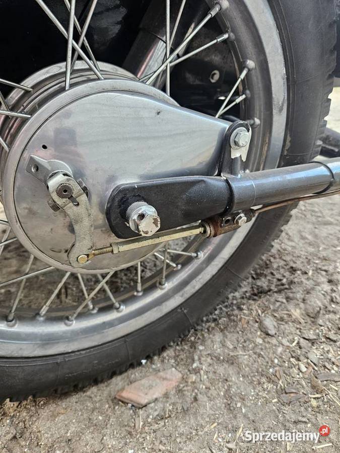 Mz Es 2501 Jaskółka z wózkiem bocznym