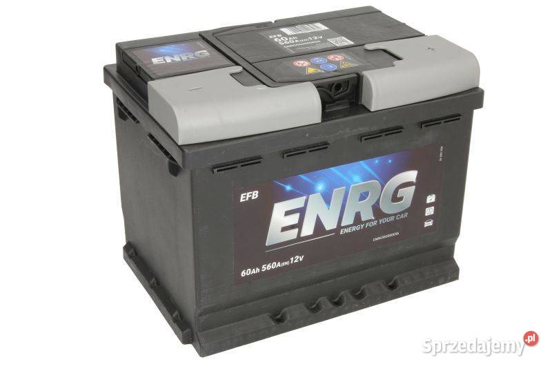 Akumulator ENRG 12V 60Ah560A STARTSTOP EFB osobowe Wrocław sprzedam