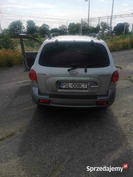 Hyundai Santa Fe 2005r 24 benzynaLPG progi Młodziejewice sprzedam
