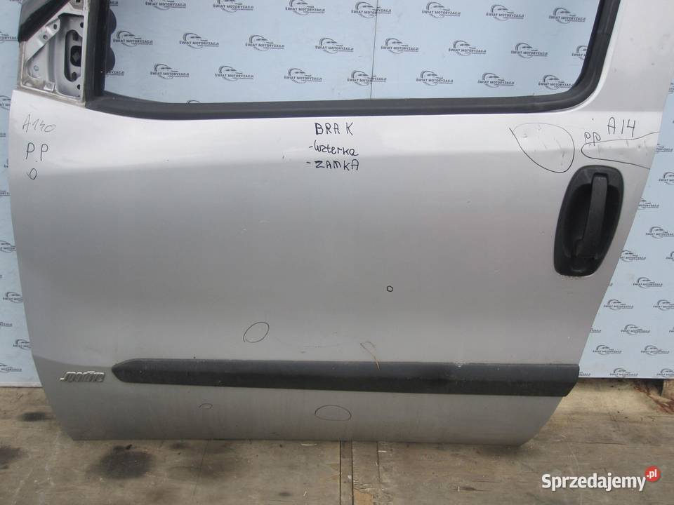 OPEL COMBO D 16r drzwi lewe przód świętokrzyskie