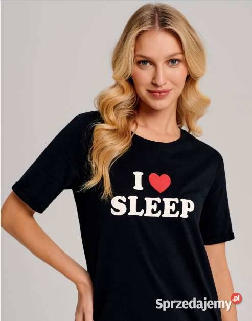 czarna piżama koszula nocna sinsay xs 34 100 kujawsko-pomorskie Toruń