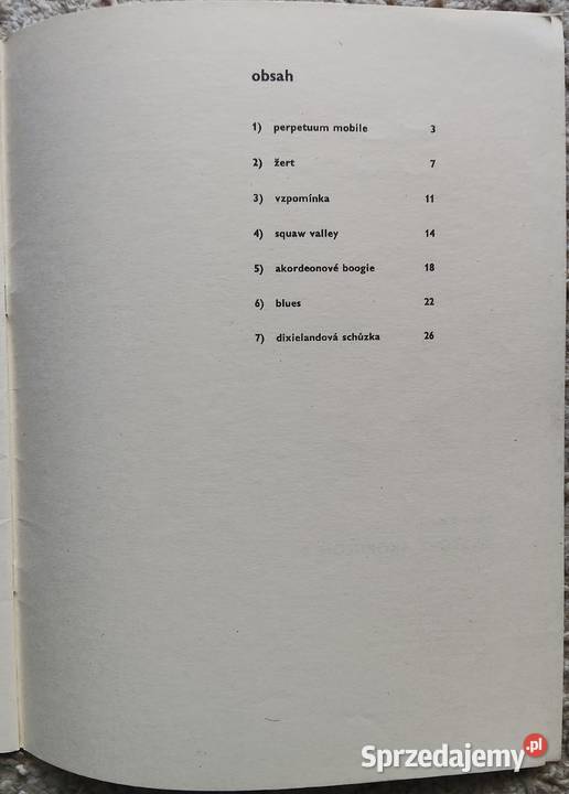 Bohumil Blha Jazzov Akordeon 1983 Panton Pozostałe Szczecin