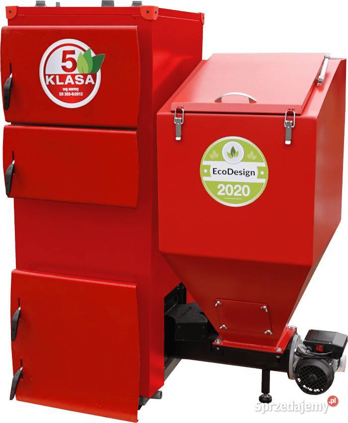 Kocioł piec co 20kW do 180m2 groszek 5 klasa Kotły i Piece CO Pleszew