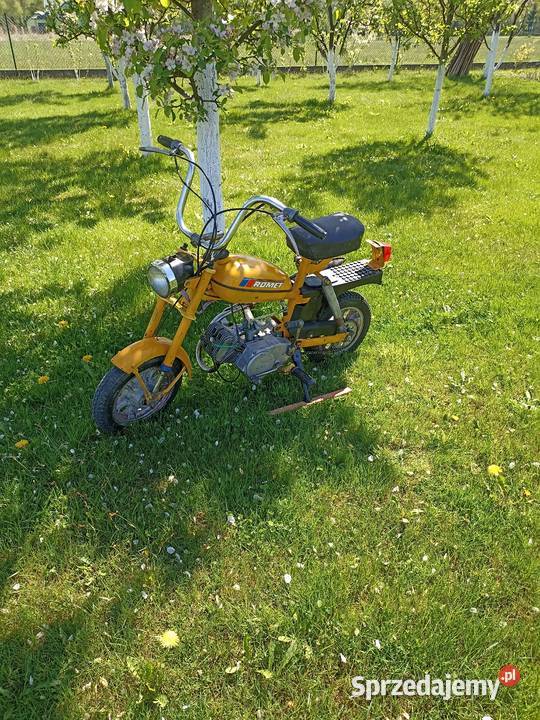 Romet pony M2 motorynka żółta nie Simson WSK 1231km Kołaczyce
