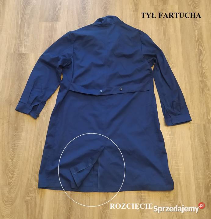 Fartuch męski ciemny niebieski Rozmiar uniwersalny Pozostałe Hajnówka