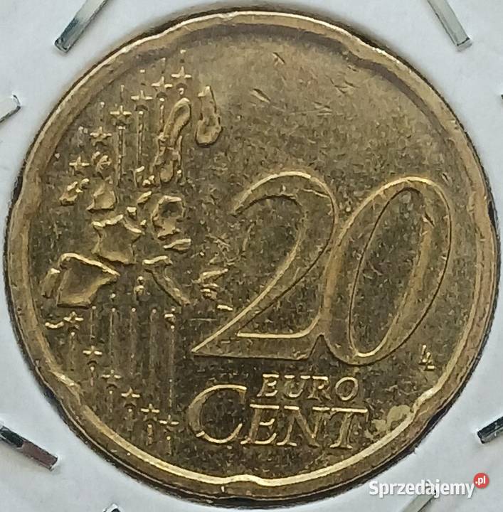 20 Centów Niemcy 2002 r men G Kolekcje Konin