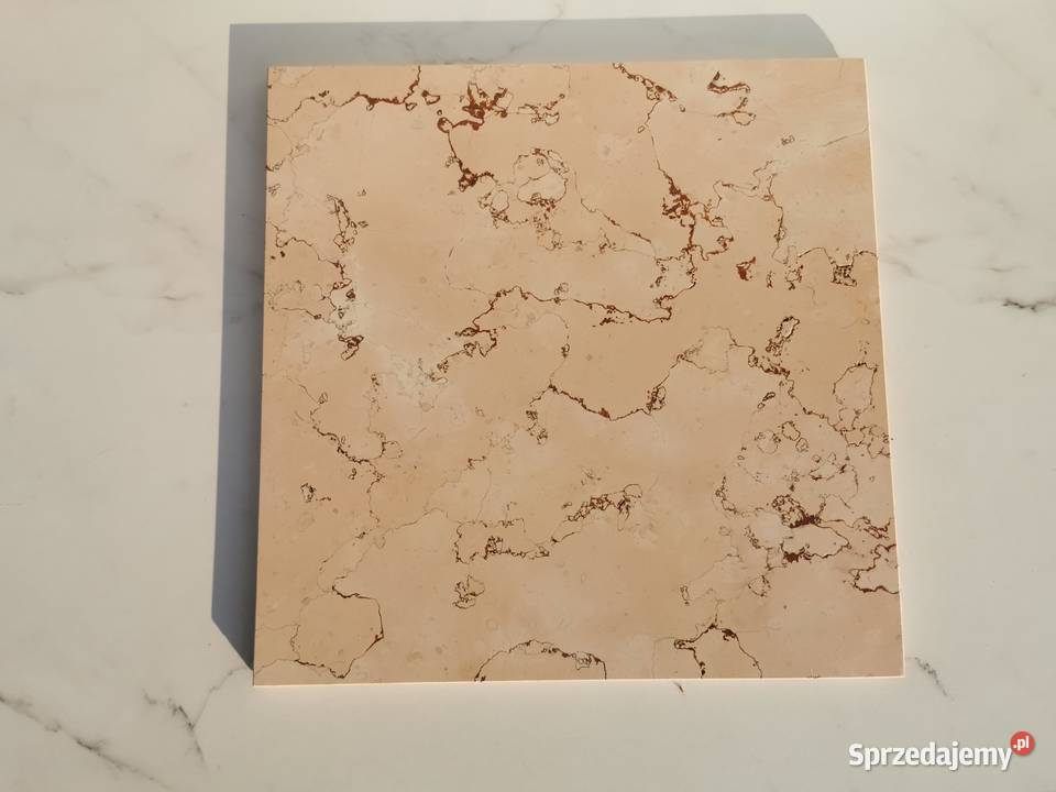 Marmur 40x40x13 Bianco Perlino Rosa Perlino Poskwitów