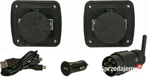 Zestaw lamp bezprzewodowych LED kwadratowych 12V Kamionna