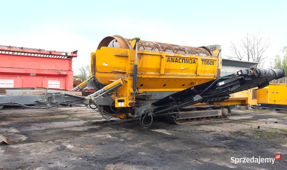 Przesiewacz bębnowy Anaconda TD 620 Zator