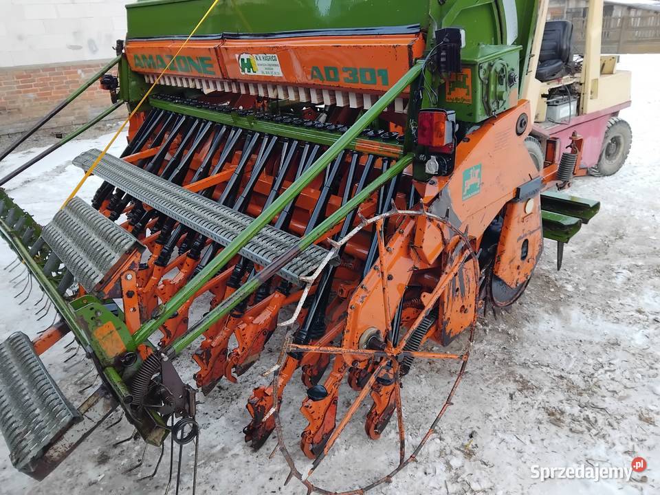 Amazone ad 301 nadbudowany zestaw siewny 3 m Amazone Kraśnik sprzedam