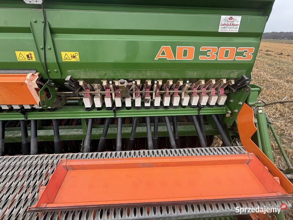 Zestaw uprawowo siewny AMAZONE AD303 KW302 303 Amazone Suchy Las