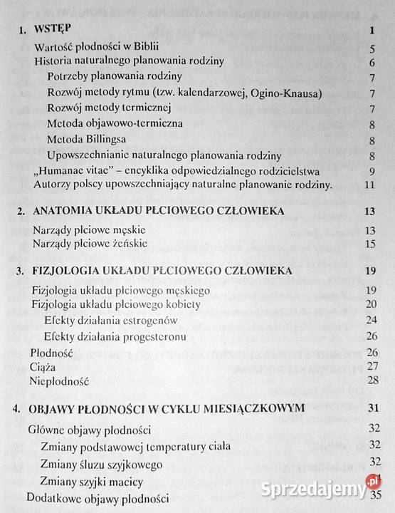 Naturalne planowanie rodziny Aniela Samoć Chełm