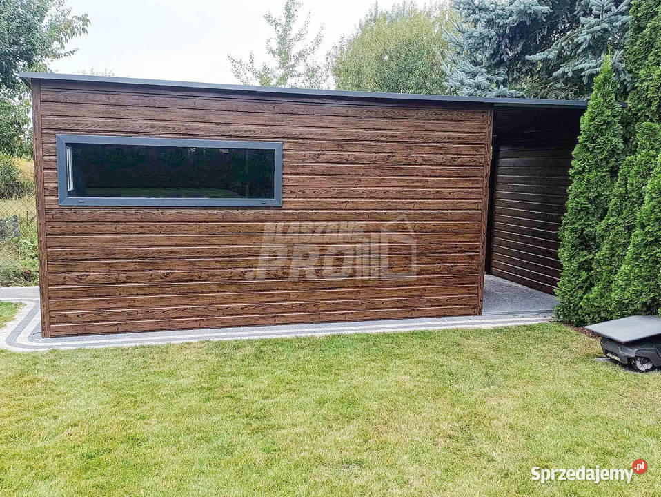 Schowek domek ogrodowy 45x25m wiata 18m Okno Sopot