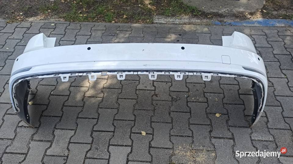 Zderzak tył tylny Audi A4 B9 kombi avant biały osobowe Rogów