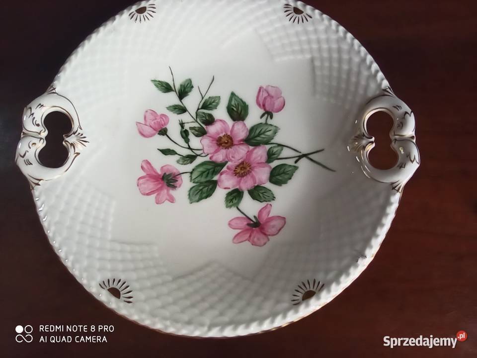 Patera BG Kbenhavn Made in Denmark Sygnatura Porcelana i szkło