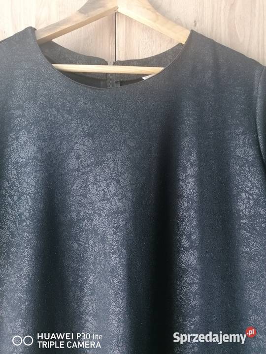 Sukienka tunika z krótkim rękawem mazowieckie Falęcice