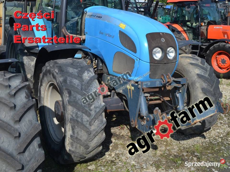 Landini Legend 140 części skrzynia biegów silnik Byków