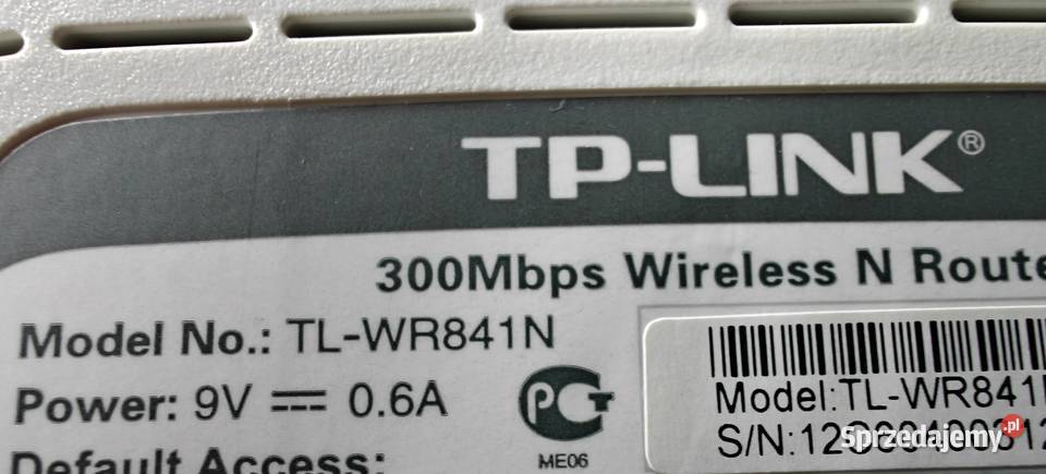 Router TPLINK TLWR841N łódzkie Stryków