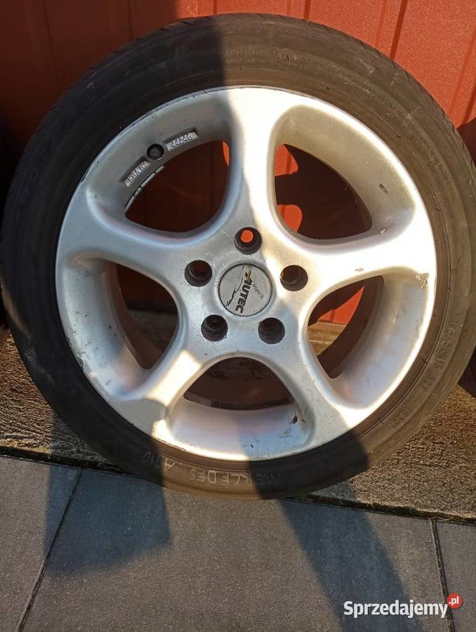Alufelgi 5x112r15 plus opony letnie Samochodowe Kamień Krajeński