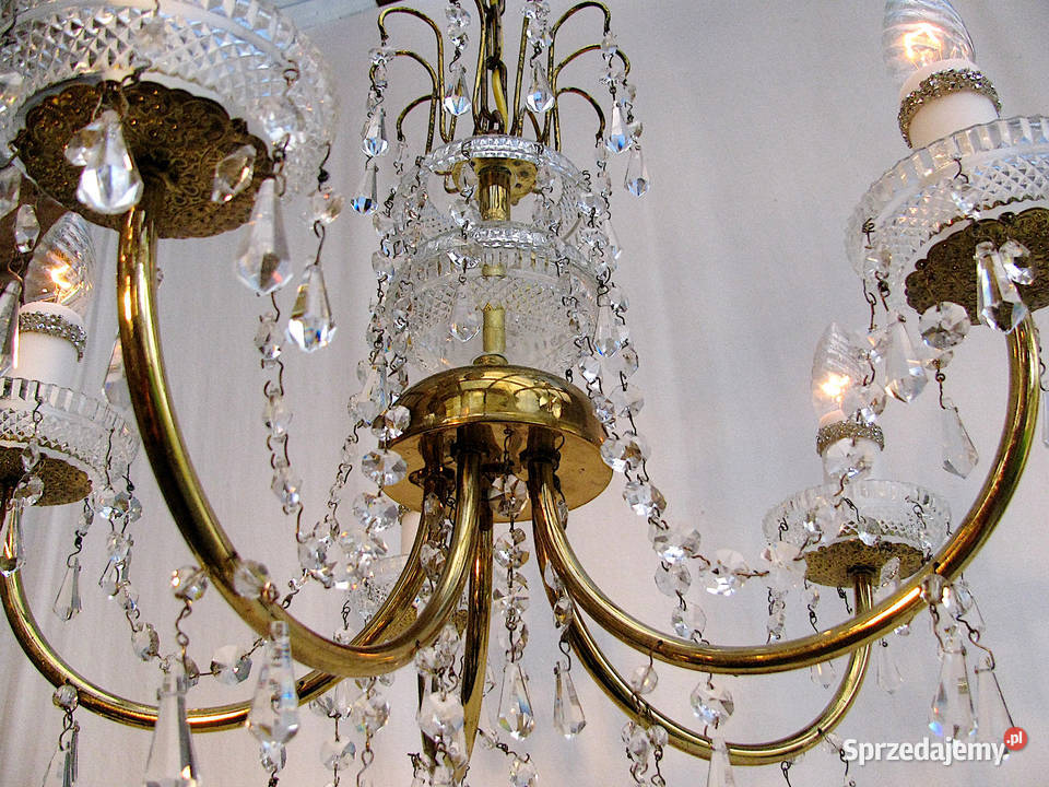 Lampa Żyrandol Glamour Szczecinek