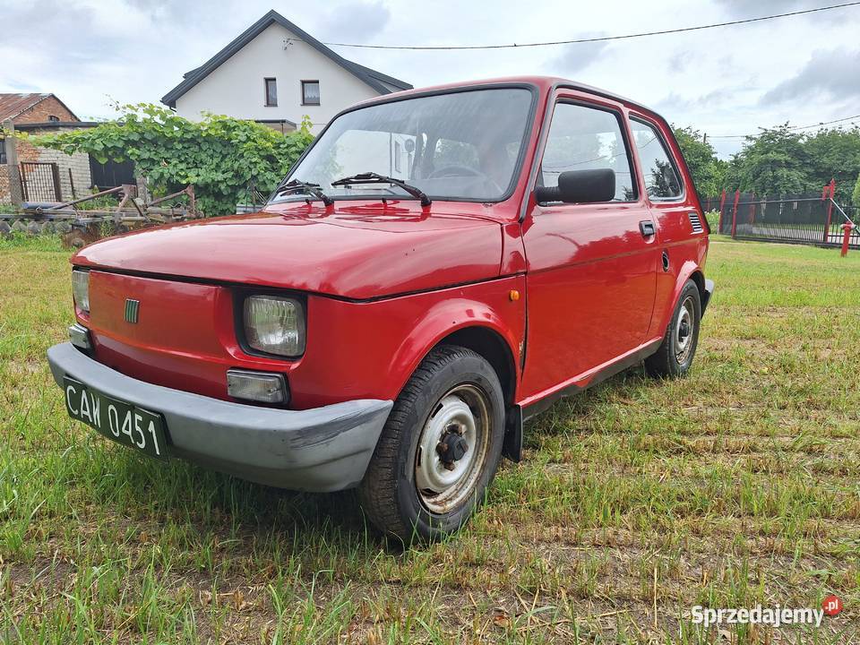 Maluch Fiat 126p 1998r Pierwszy właściciel 98000km mazowieckie