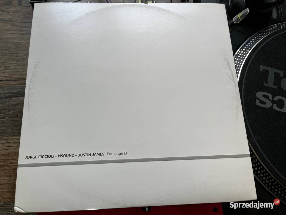 Jorge Ciccioli Nsound Justin James Exchange EP elektroniczna śląskie Błażejowice sprzedam