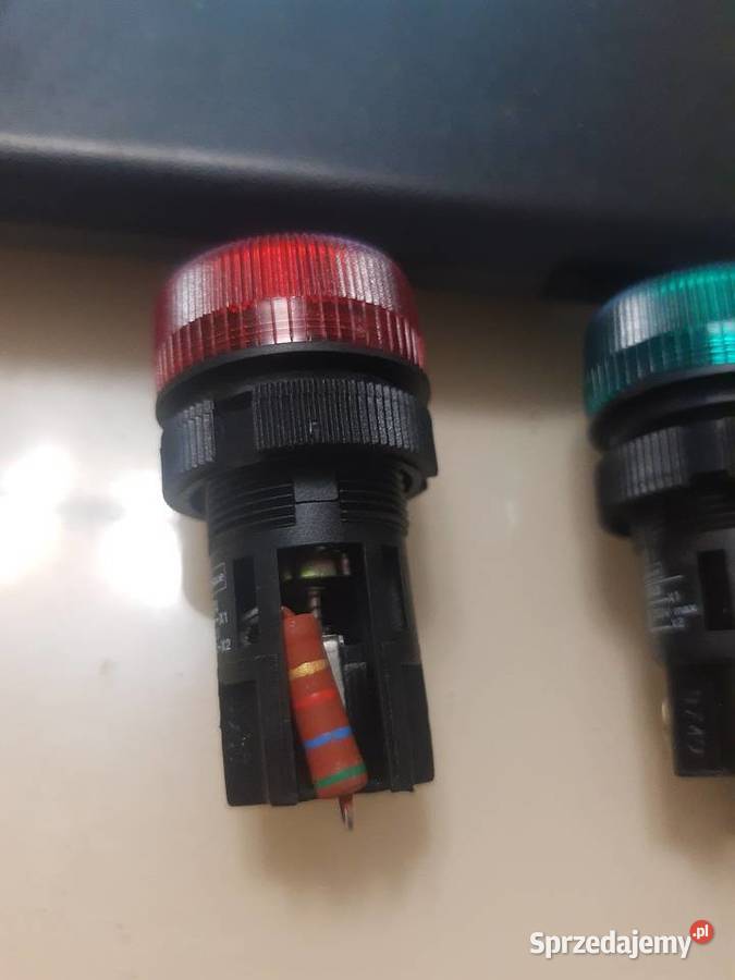 kontrolki zielona i czerwona 230 v
