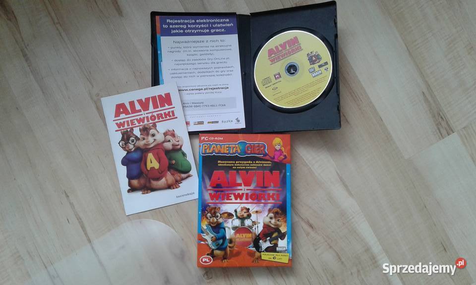 Alvin i wiewiórki gra wersja pudełkowa