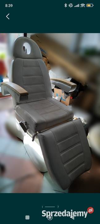 Kosmetyczny fotel elektryczny Wyposażenie salonów Otwock