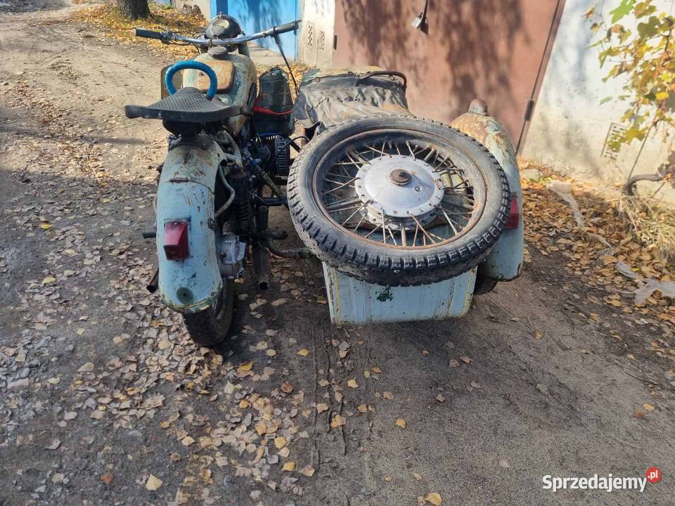 K750 zarejestrowany w Polsce białe tablice m72 Siedlce