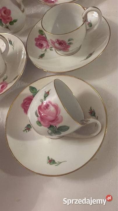 Miśnia Meissen to zabudowany zestaw kawa herbata Porcelana i szkło Gorlice