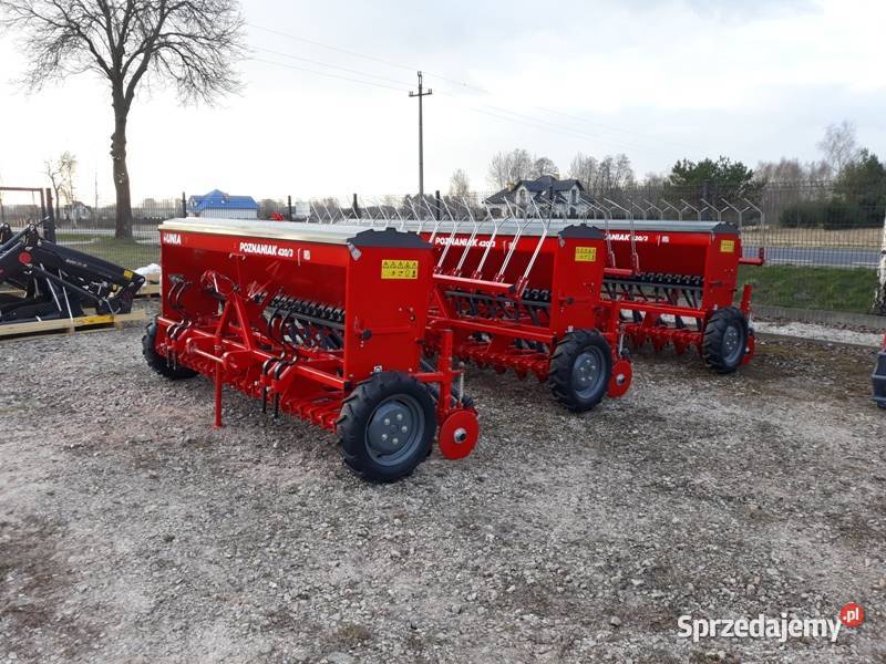 Siewnik Zbożowy Poznaniak 5003 Unia Famarol Nowy Rolnictwo mazowieckie Gózd