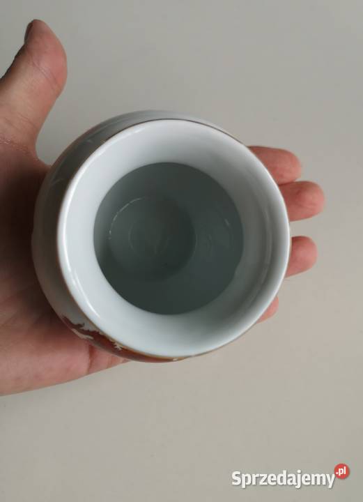 Wazonik porcelana Czerwony Smok vintage Pozostałe kujawsko-pomorskie Toruń