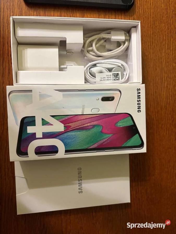 Smartfon SAMSUNG GALAXY A40 używanybez śladów dolnośląskie Chojnów