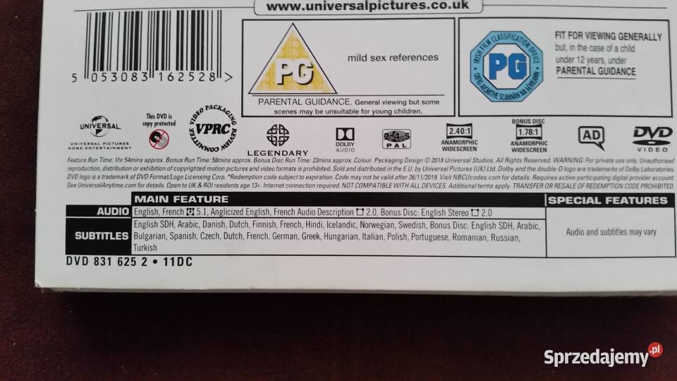 MAMMA MIA Here We Go Again 2DISC SINGALONG DVD lubelskie Puławy