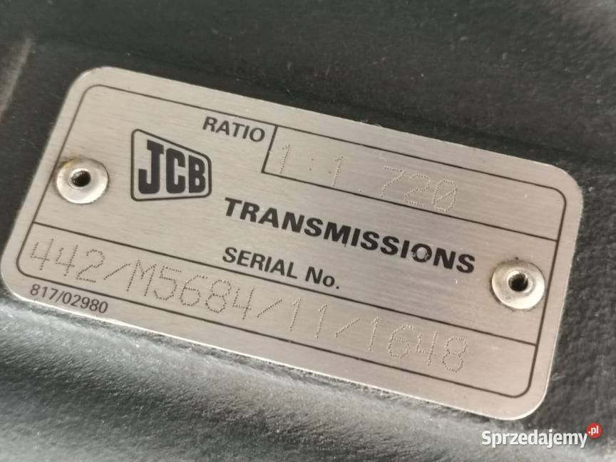Skrzynia biegów 11720 JCB 535125 Wilkowo