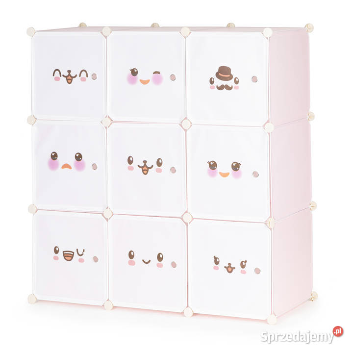 Szafka regał dzieci modułowa 9 półek dziecięca Smogorzów