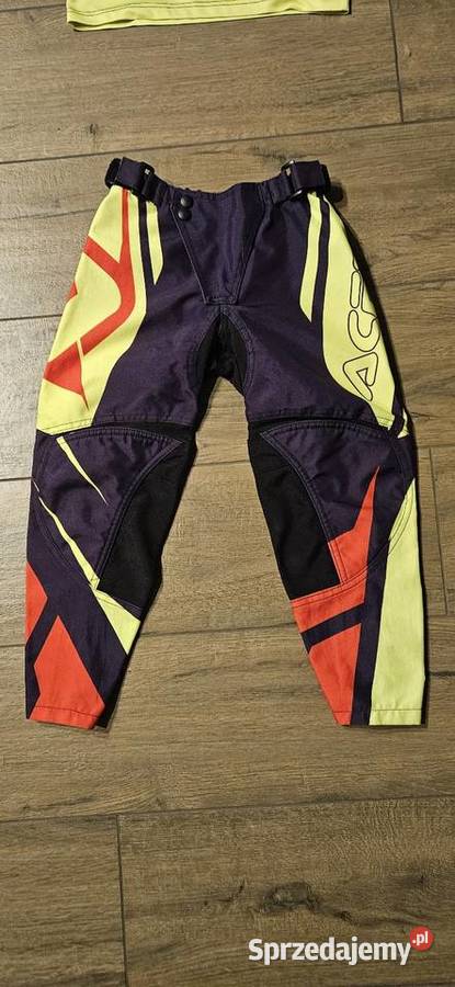 Strój cross dziecka ACERBIS neon HiViz Miechów