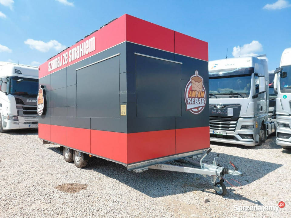 gastronomiczne ZP TRAILERS zp352 pełny VAT Komorniki