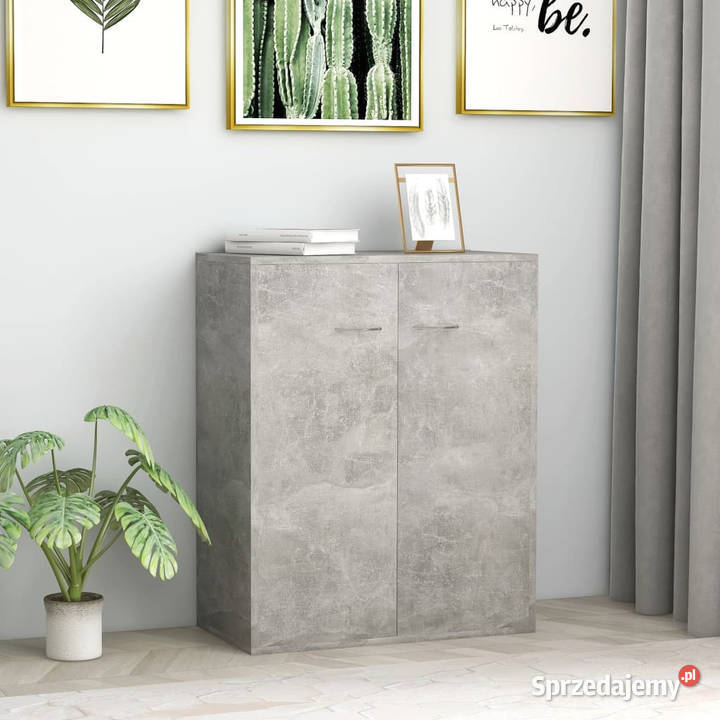 Szafka betonowa szarość 60x30x75 materiał