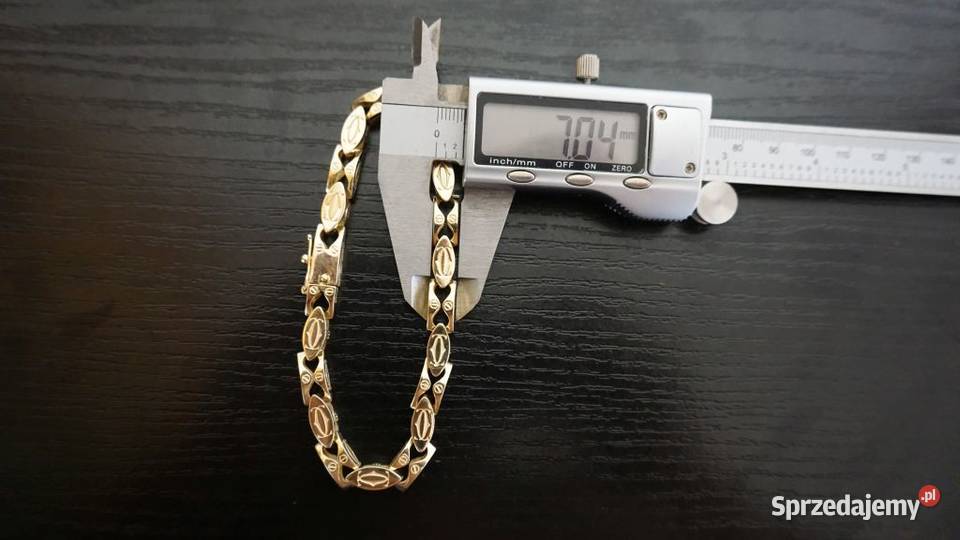 ZŁOTA BRANSOLETKA CARTIER BRANSOLETA 43G Warszawa
