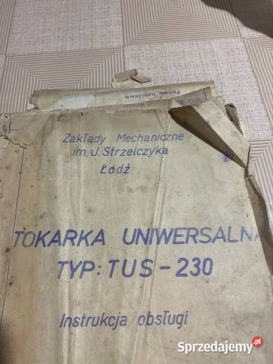 Tokarka uniwersalna do metalu TUS 230 Szczucin