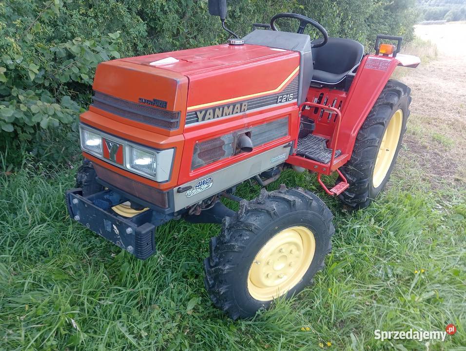 Yanmar 4x4 wspomnienie kierownicy 22 podkarpackie Jasienica Rosielna