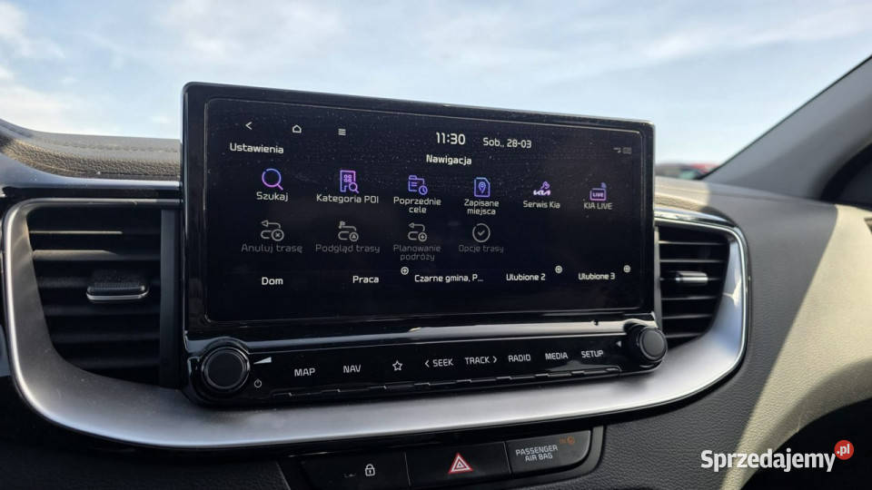 Kia XCeed zarejestrowana super stan zmiana raty czujnik deszczu pomorskie