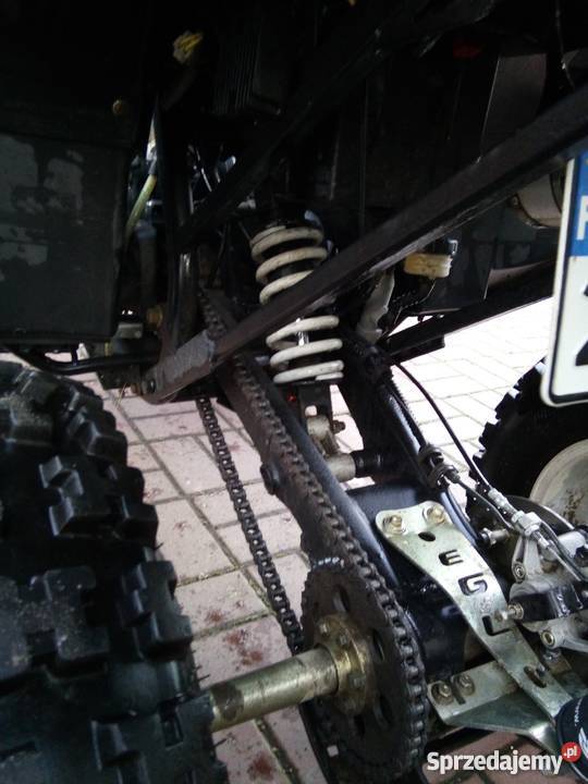 QUAD EGL 250 zarejestrowany 2 osobowy 2014r pług